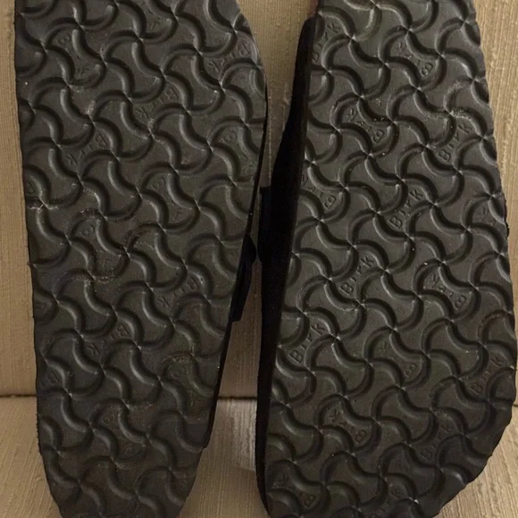 Birkenstock Boston Genuine Shearling Lined Clog -Black Size 41.  Almost new - Picture 5 of 8